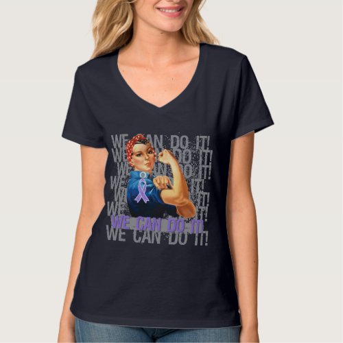 Hodgkins Lymphoma Rosie WE CAN DO IT T_Shirt
