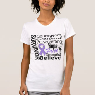 Hodgkins Lymphoma Survivor Collage T-Shirt