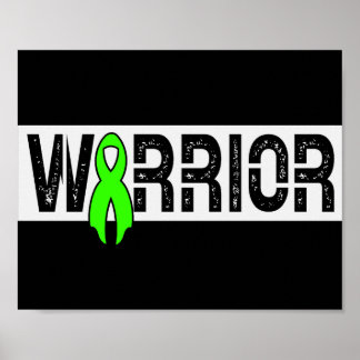 Hodgkins Lymphoma Warrior Cancer Awareness Support Poster