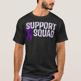 Hodgkinu2019s Lymphoma Awareness Support Squad T-Shirt