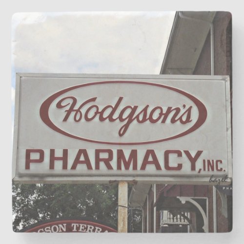 Hodgsons Pharmacy Athens Georgia Marble Coaster Stone Coaster