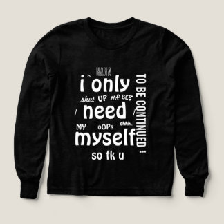 hodie with a small text to read  Tri-Blend shirts