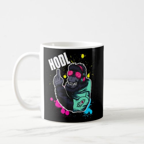 Hodl Ape Gorilla Gang Meme Superstonk Crypto Stonk Coffee Mug