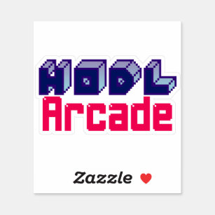HODL Arcade Sticker