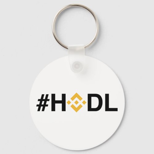 HODL Binance BNB Keychain