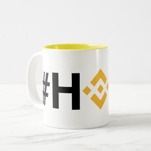 HODL Binance BNB Two_Tone Mug