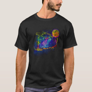 Hodl Bitcoin BTC Crypto Miner To The Moon T-Shirt
