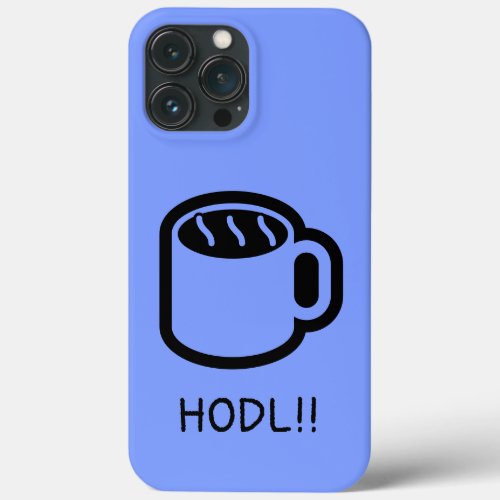 HODL iPhone cases