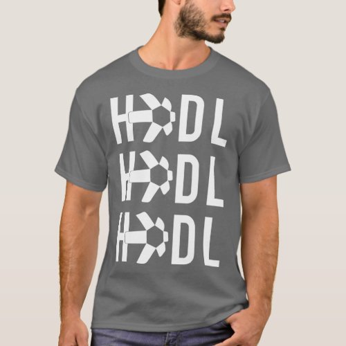 HODL QUANT crypto SIGMA Male currency QNT to the M T_Shirt