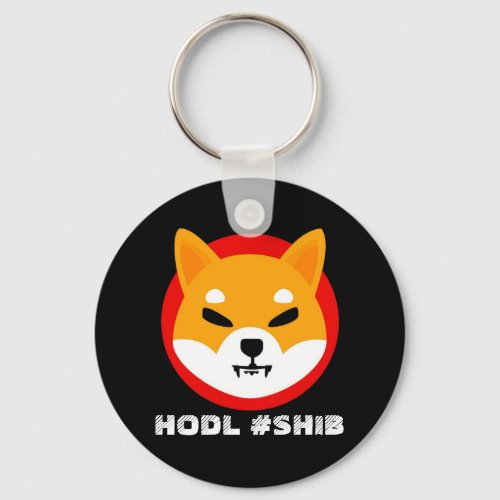 HODL SHIB KEYCHAIN