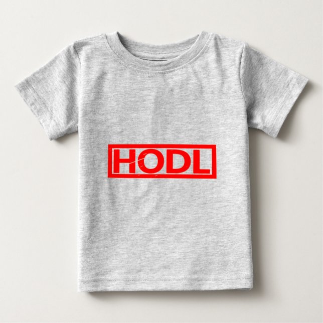 Hodl Stamp Baby T-Shirt (Front)