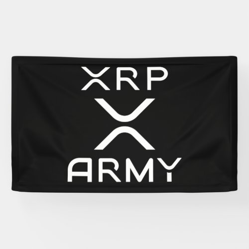 Hodl XRP _ XRP Cryptocurrency _ XRP Army Banner