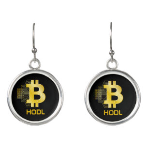HODL your bitcoin Earrings