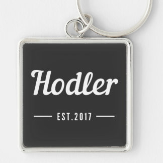 Hodler - est. 2018 - Bitcoin Cryptocurrency Hodl Keychain