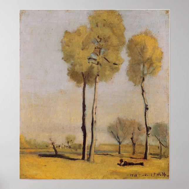 Hodler - Spanish Landscape 1878 Poster (Front)