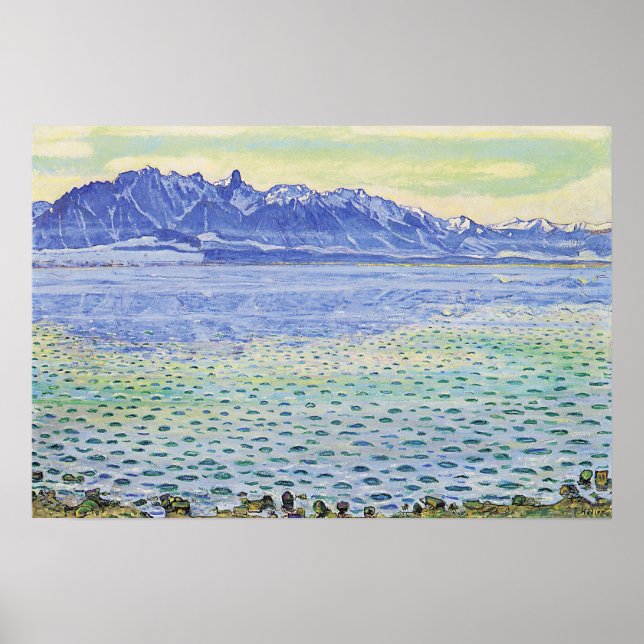 Hodler - Thun Stockhorn Kette 1904 Poster (Front)