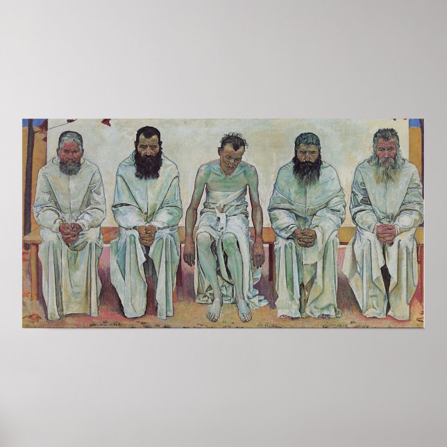 Hodler - Tired Of Life 1892 Poster (Front)