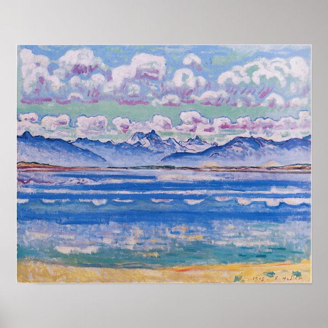 Hodler - Weisshorn Of Montana 1915 Poster (Front)