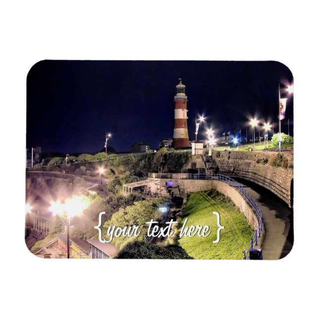 Hoe Approach and Smeaton's Tower Magnet (Horizontal)