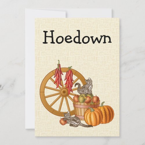 Hoedown Invitation