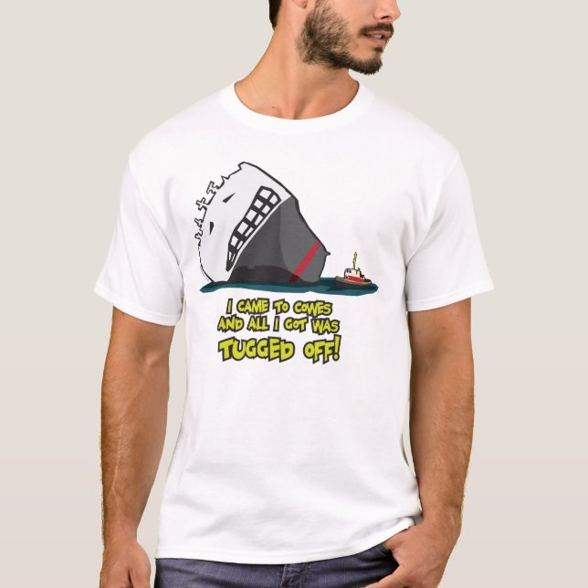 Hoegh Osaka t-shirt (yellow text) (Front)