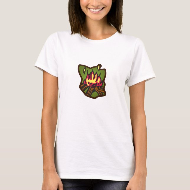 hof17 gals baby-doll shirt (Front)
