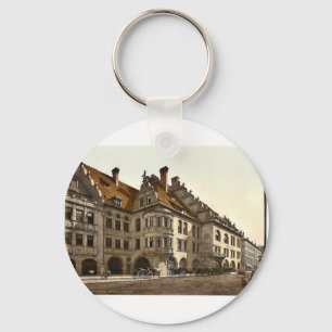 Hofbrauhaus, Munich, Bavaria, Germany classic Phot Keychain