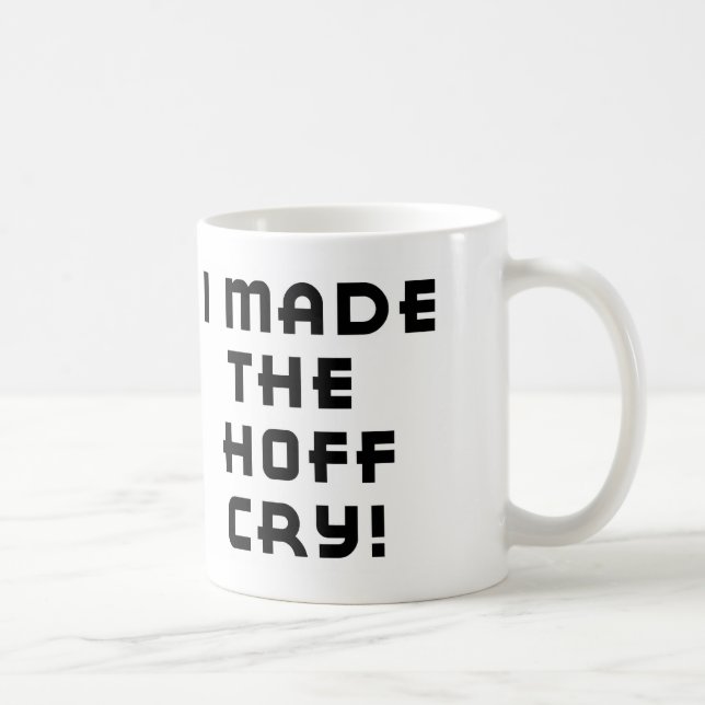 Hoff Cry Mug (Right)