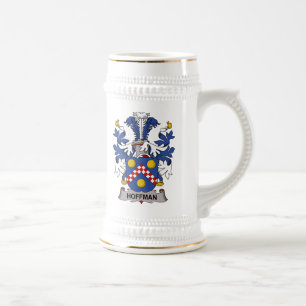 Hoffman Family Crest Beer Stein
