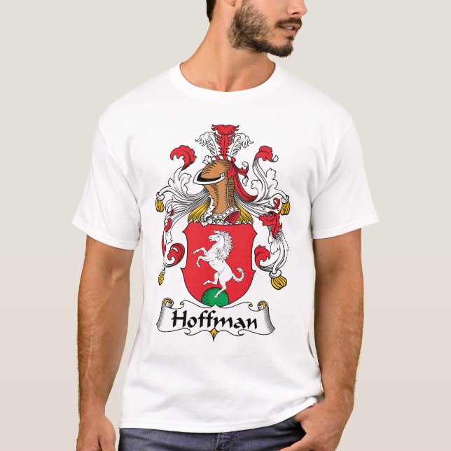 Hoffman Family Crest T-Shirt (Front)