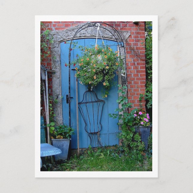 Hoftür in Fischhude Postcard (Front)