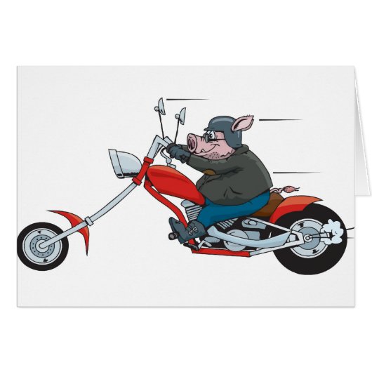 Hog Biker Cards (Front Horizontal)