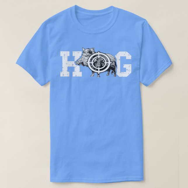 Hog Boar Wild Hog Hunting Wild Boar Pigs Wild Hog  T-Shirt (Design Front)