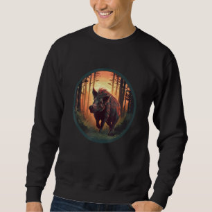 Hog Exterminator Quote for Boar Hunting Sweatshirt