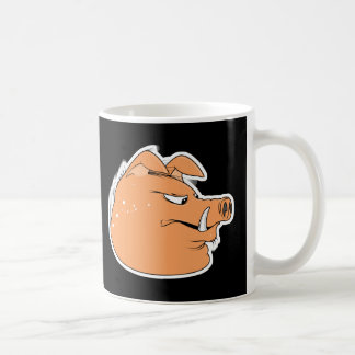 hog face coffee mug