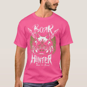 Hog Hunting Funny Boar Hunter T-Shirt
