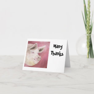 Hog Thank You Notecards
