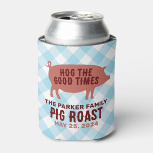 Hog the Good Times Pig Roast Can Cooler