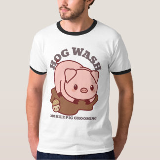Hog Wash Mobile Pig Grooming T-Shirt