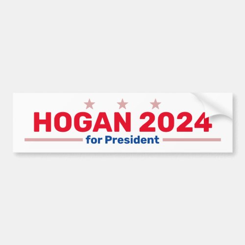 Hogan 2024 bumper sticker