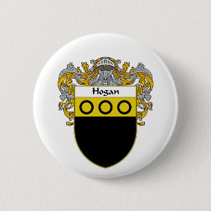 Hogan Coat of Arms (Mantled) Button