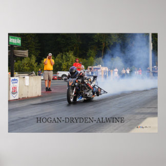 Hogan-Dryden-Alwine Top Fuel 2008 Poster