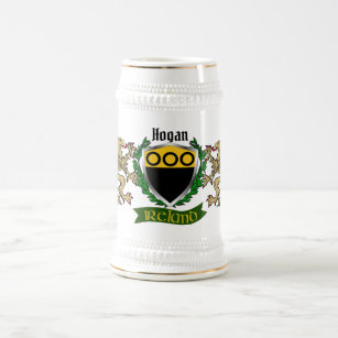 Hogan/O'Hogan Irish Shield Beer Stein