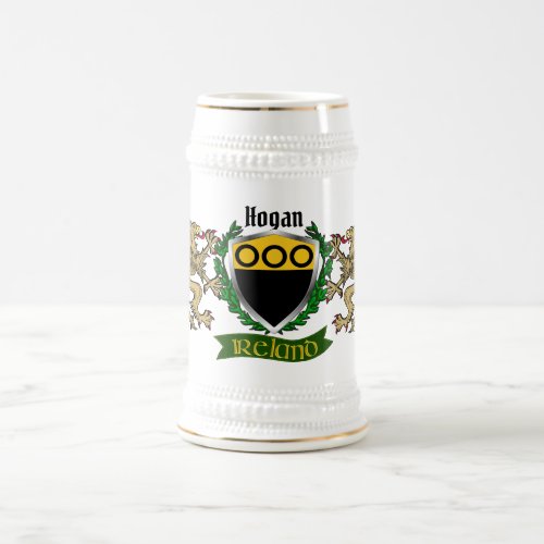 HoganOHogan Irish Shield Beer Stein