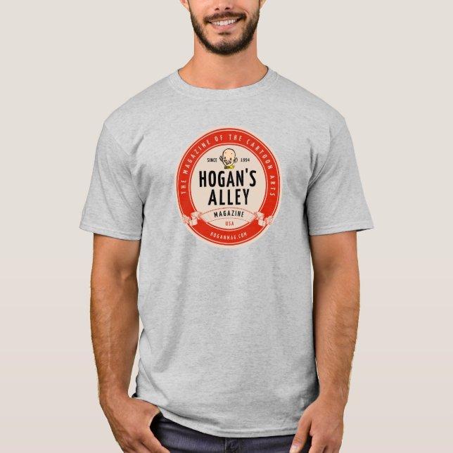 "Hogan's Alley" Vintage-Style Logo T-Shirt (Front)