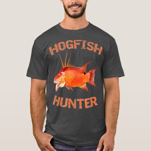 Hogfish Hunter  Florida Fishing  Hogfish  T_Shirt