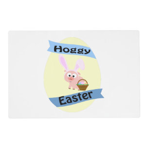 Hoggy Easter Pig Placemat