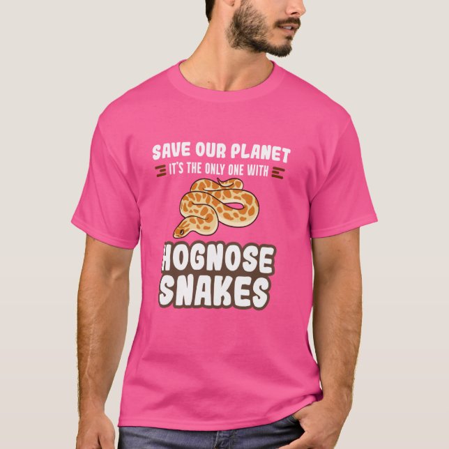 Hognose Snake Funny Animals Cute Pet T-Shirt (Front)
