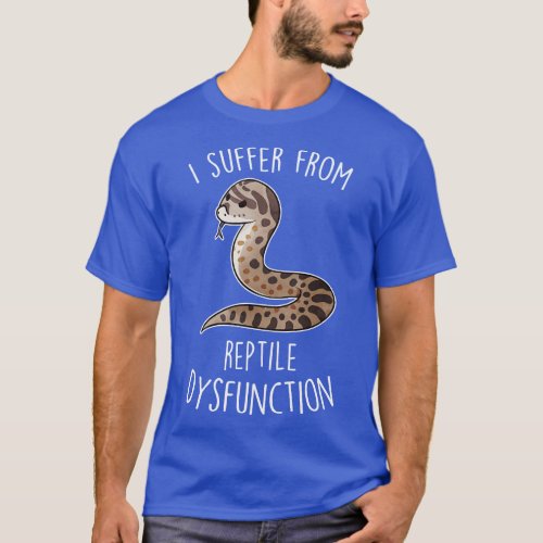 Hognose Snake Reptile Dysfunction 2 T_Shirt
