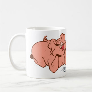 Hogs and Kisses Coffee Mug